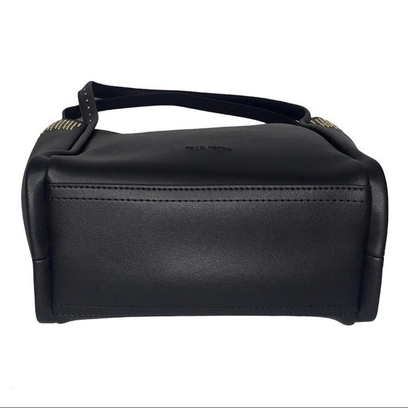 New Folli Follie Black Leather Shoulder Bag & Crossbody Bag - Picture 5 of 12